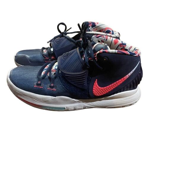 Nike Kyrie 6 USA Midnight Blue Sz 8 - Picture 2 of 12